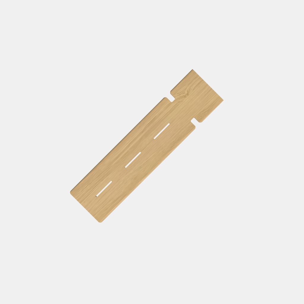 Square Shelf - 100 x 25 R